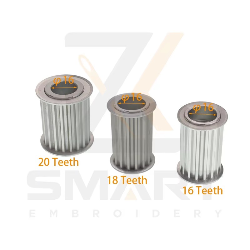 Tajima SWF Machining Machine Pulley S5M 16/18/20 Diş 35MM Width 501470050S11 UN110030A000 501470050S10 501470040000