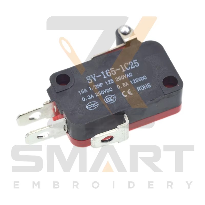 Microswitch V-165-1C25 Embroidery Machine parçaları EDH06-V-165-1C25