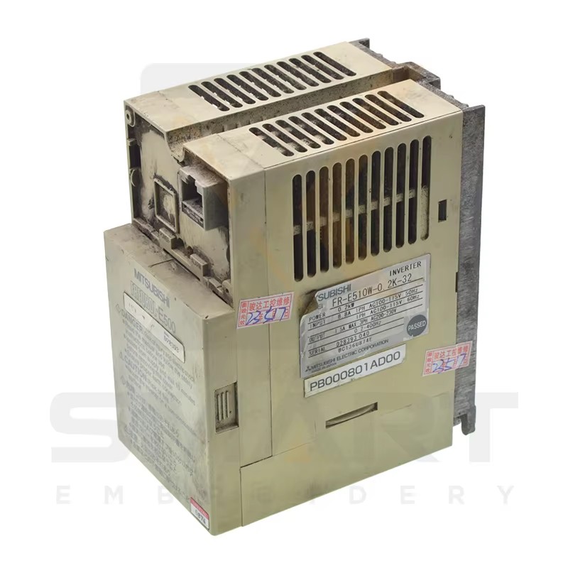 Tajima Embroidery Machine Parts Inverter PB000801AD00 FR-E510W-0.2K-32
