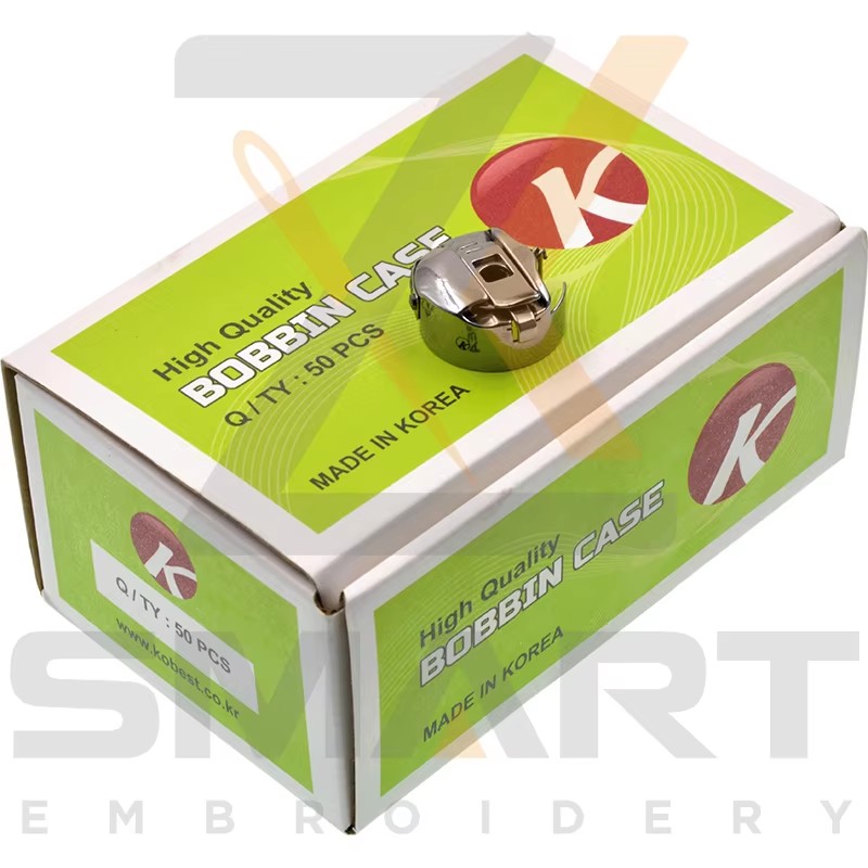 1.6 KOBEST Bobbin Case for Semi Jumbo Rotary Hook Tajima Barudan SWF Chinese Embroidery Machine Parts R02KB-1.6