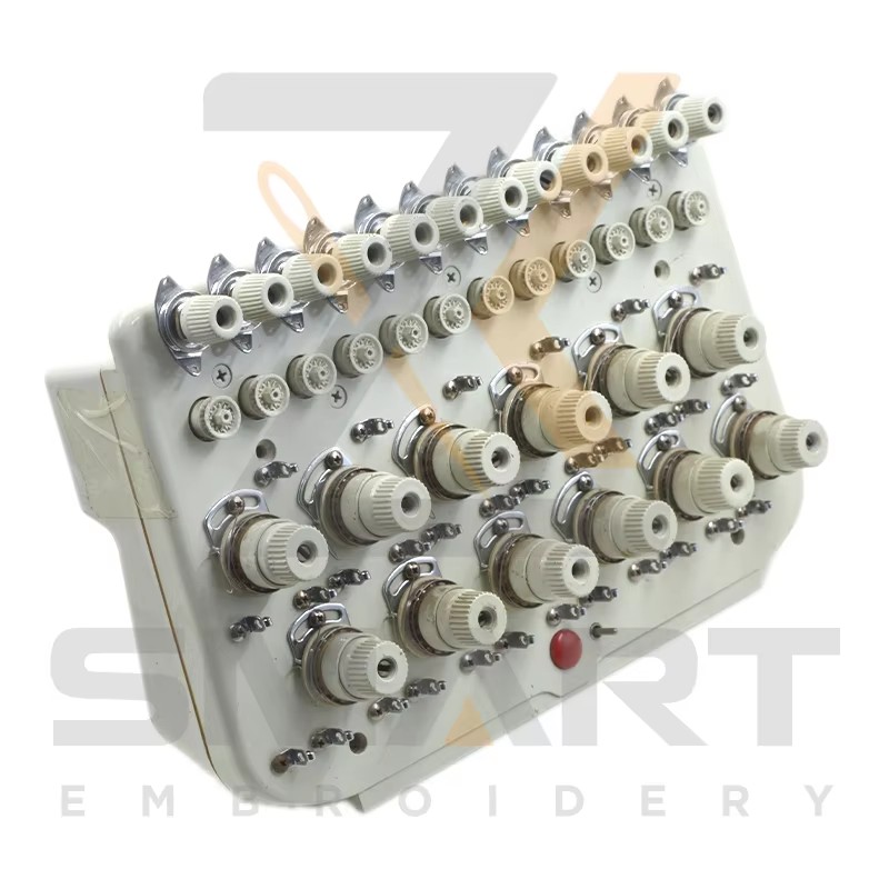12 Colors SWF Tension Base Unit Assy with Sensor Boards Inside for HB SA Series Embroidery Machines T01SWF1202-U.