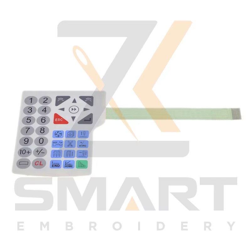 Ricoma Keypad 03150210ER Chinese Embroidery Machine Parts E17-KP01 qaytaradi