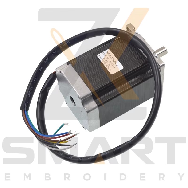 Motor 57BYG804G 8 kablolar Chinese Embroidery Machine Parts EDH03-57BYG804G
