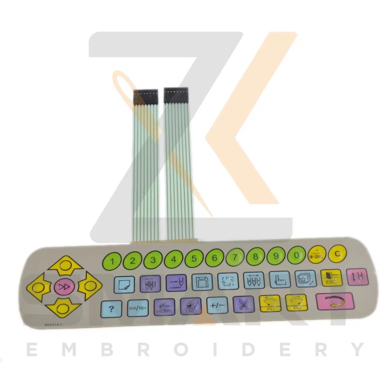 DAHAO Keypad 805414-1 Chinese Embroidery Machinery Parts EDH050404 o‘zingizdir.