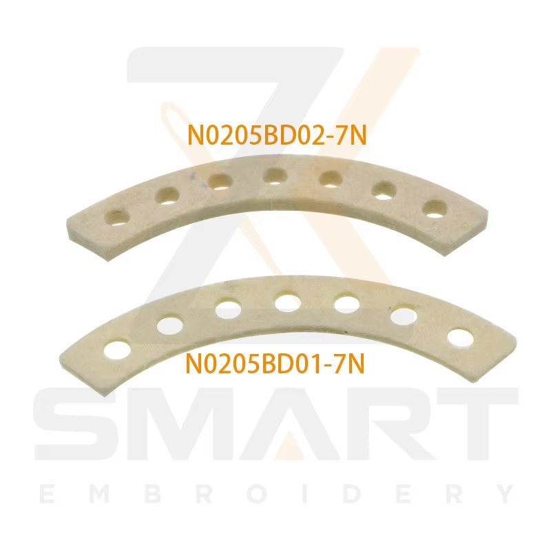 Barudan Machine Parts Turret Plate Oil Felt 7 Needles N0205BD01-7N N0205BD02-7N